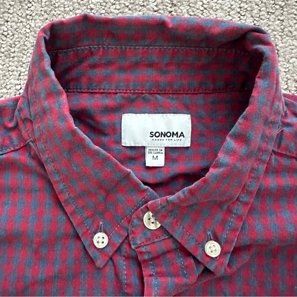 Sonoma Men’s Button Down Long Sleeve - Picture 3 of 4